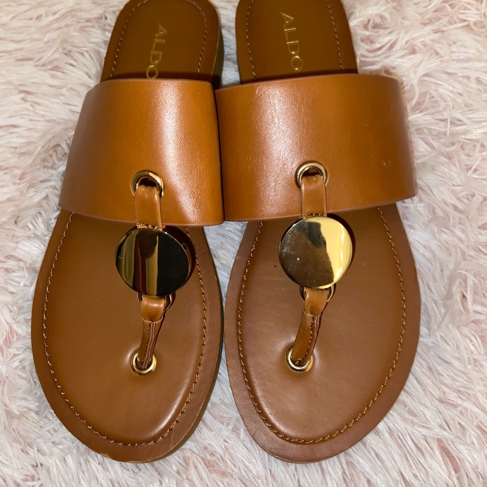 Brown Aldo sandals